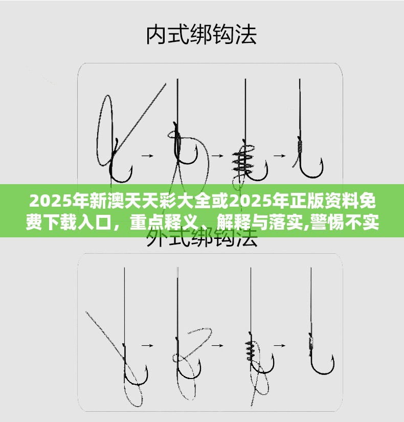 2025年新澳天天彩大全或2025年正版資料免費(fèi)下載入口，重點(diǎn)釋義、解釋與落實(shí),警惕不實(shí)的釣魚鉤