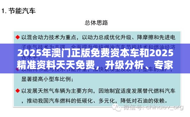 2025年澳門正版免費資本車和2025精準(zhǔn)資料天天免費，升級分析、專家解讀解釋與落實,謹(jǐn)防華而不實包裝