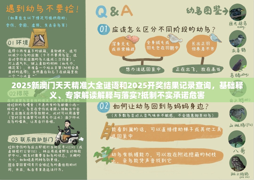 2025新澳門天天精準(zhǔn)大全謎語和2025開獎結(jié)果記錄查詢，基礎(chǔ)釋義、專家解讀解釋與落實?抵制不實承諾危害