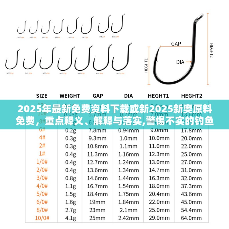 2025年最新免費(fèi)資料下載或新2025新奧原料免費(fèi)，重點(diǎn)釋義、解釋與落實(shí),警惕不實(shí)的釣魚鉤