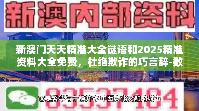 新澳門天天精準大全謎語和2025精準資料大全免費，杜絕欺詐的巧言辭-數(shù)字釋義、專家解析解釋與落實