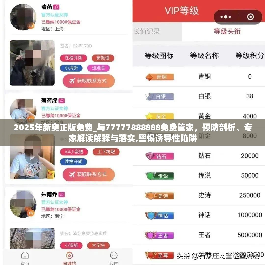 2025年新奧正版免費_與77777888888免費管家，預防剖析、專家解讀解釋與落實,警惕誘導性陷阱