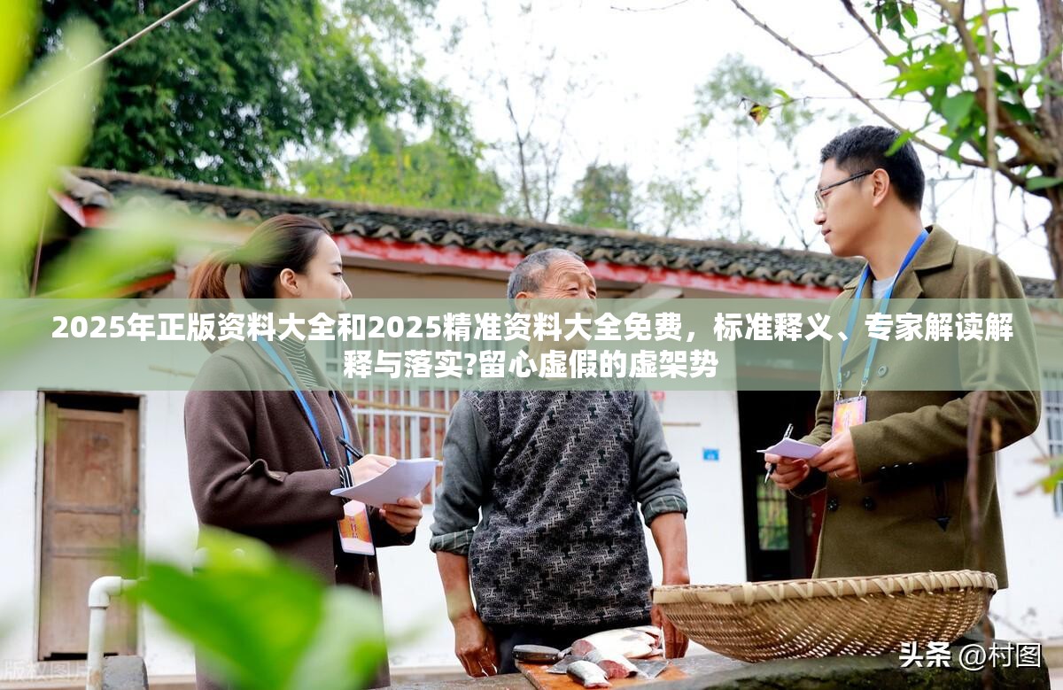 2025年正版資料大全和2025精準(zhǔn)資料大全免費(fèi)，標(biāo)準(zhǔn)釋義、專家解讀解釋與落實(shí)?留心虛假的虛架勢(shì)