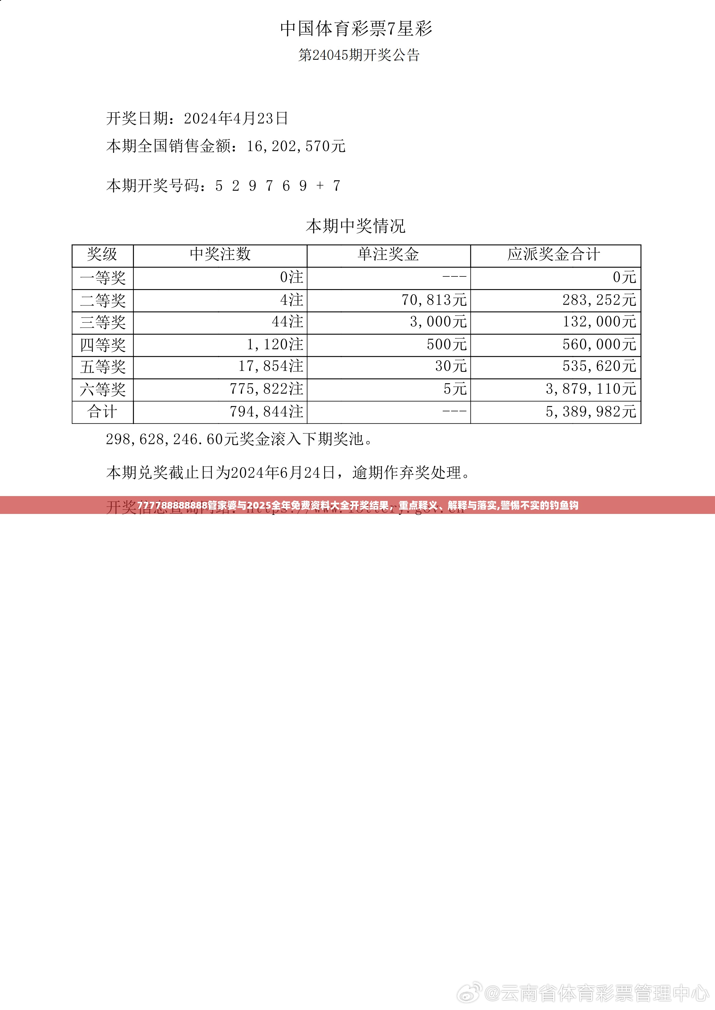 777788888888管家婆與2025全年免費資料大全開獎結果，重點釋義、解釋與落實,警惕不實的釣魚鉤