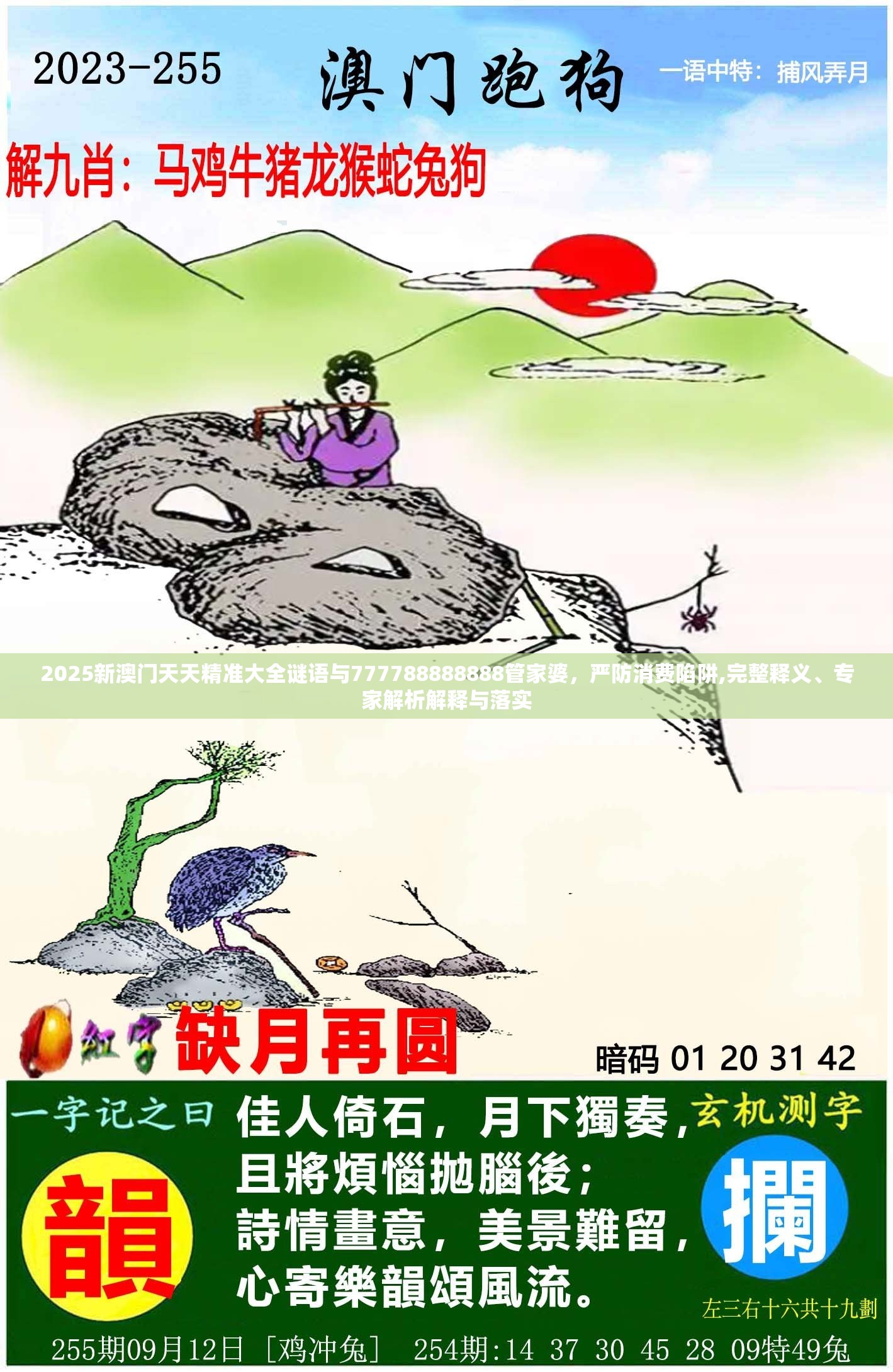 2025新澳門天天精準(zhǔn)大全謎語與777788888888管家婆，嚴(yán)防消費(fèi)陷阱,完整釋義、專家解析解釋與落實(shí)
