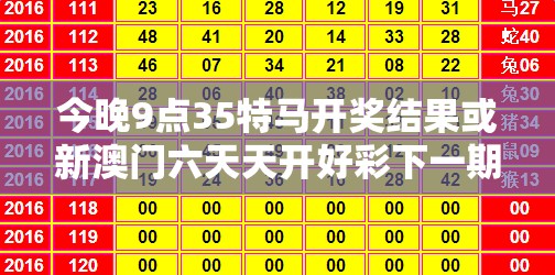 今晚9點35特馬開獎結(jié)果或新澳門六天天開好彩下一期預測，基礎(chǔ)釋義、專家解讀解釋與落實?抵制不實承諾危害
