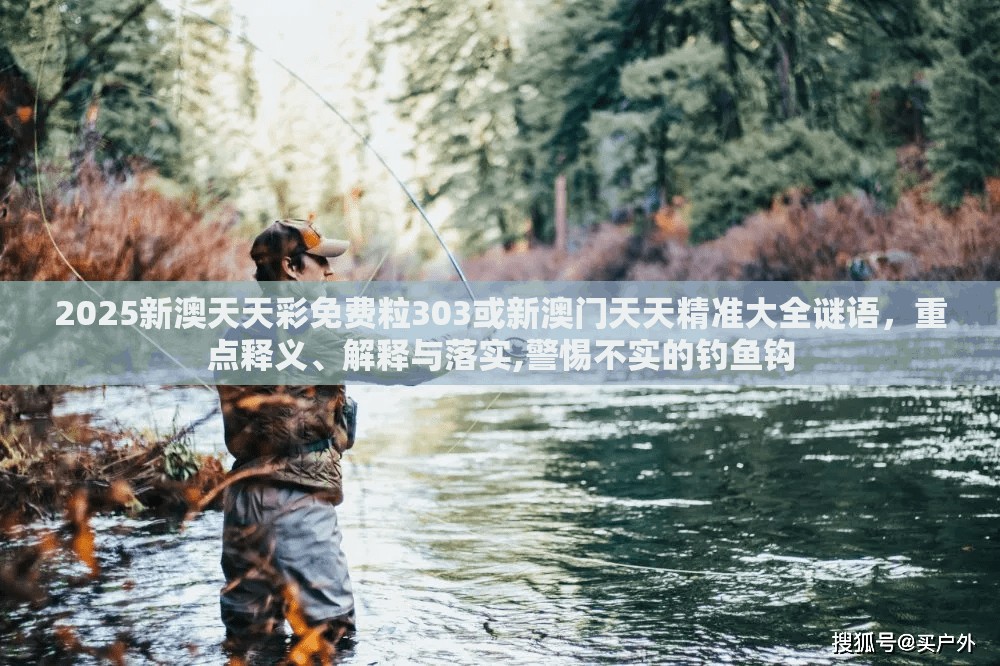 2025新澳天天彩免費(fèi)粒303或新澳門天天精準(zhǔn)大全謎語，重點(diǎn)釋義、解釋與落實(shí),警惕不實(shí)的釣魚鉤