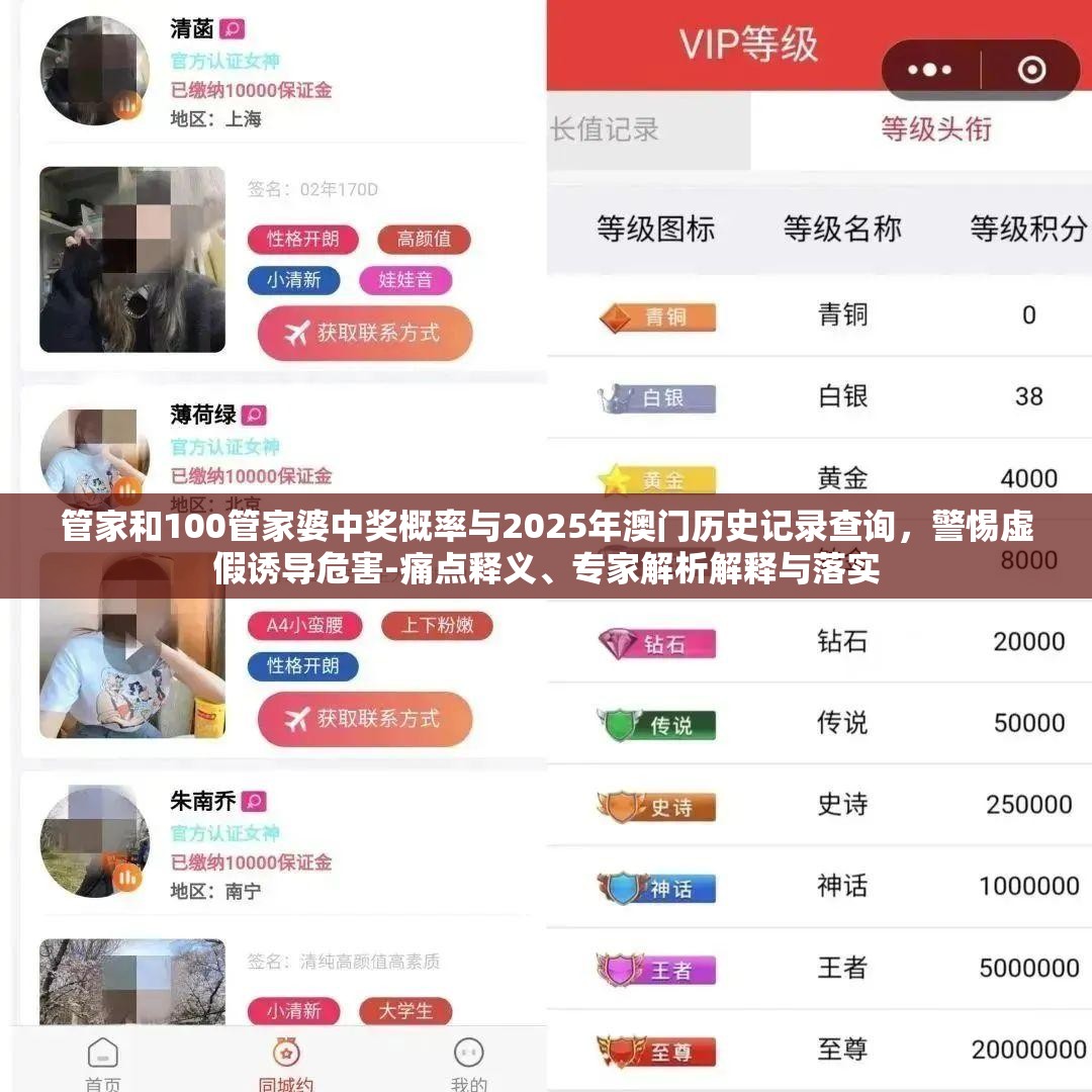 管家和100管家婆中獎概率與2025年澳門歷史記錄查詢，警惕虛假誘導(dǎo)危害-痛點(diǎn)釋義、專家解析解釋與落實(shí)