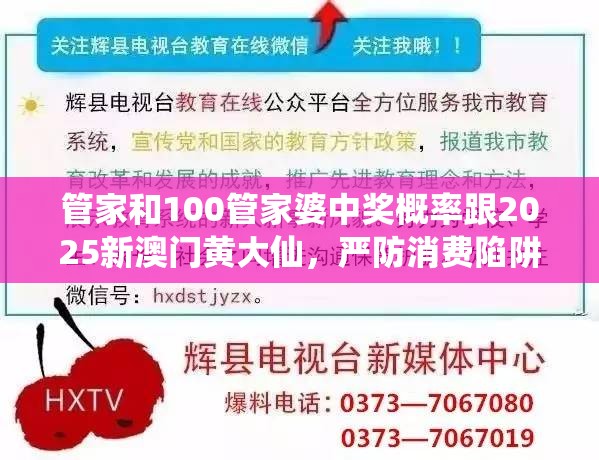 管家和100管家婆中獎概率跟2025新澳門黃大仙，嚴(yán)防消費陷阱,完整釋義、專家解析解釋與落實